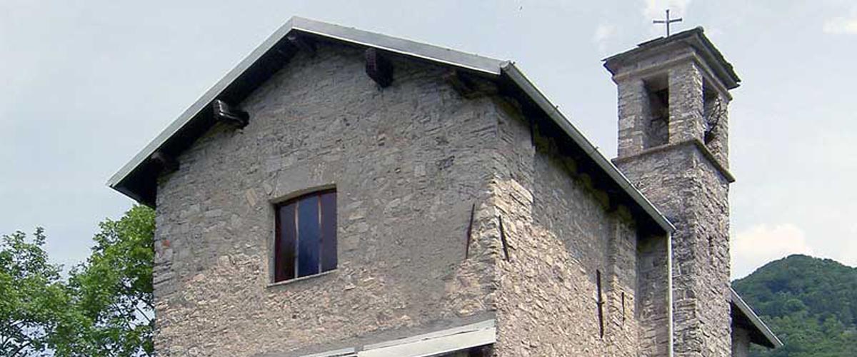 La chiesa di San Vittore a Laino