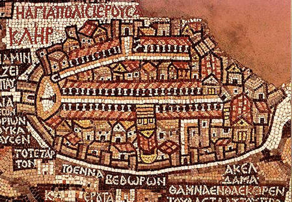 mosaico di Madaba