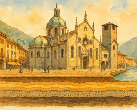 27 settembre 2025, Un percorso geo-archeologico attraverso il centro storico di Como